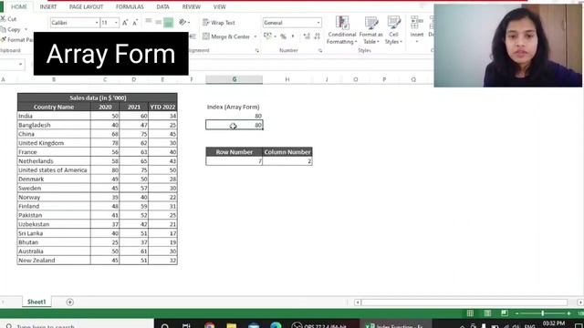 Index Function in Excel – A Tutorial смотреть онлайн