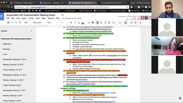 Kubernetes SIG Storage - CSI Implementation Workgroup 20180221 смотреть онлайн