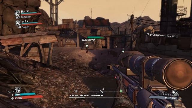 [Длясебятинка] Кооперативное прохождение Borderlands #31. Claptrap's New Robot Revolution. смотреть онлайн