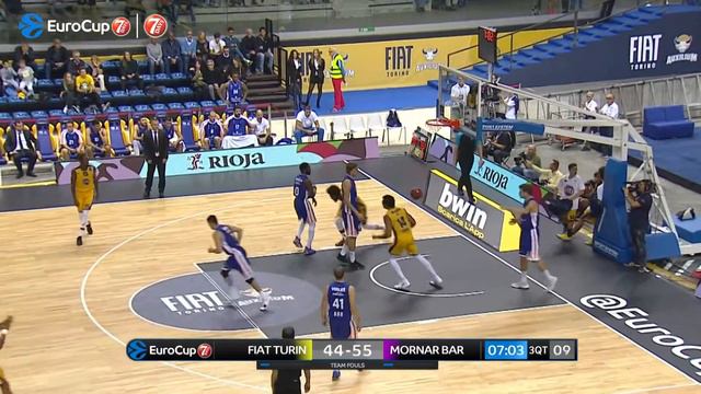 7DAYS Eurocup Magic Moment Victor Rudd, Slam dunk, Fiat Turin смотреть онлайн