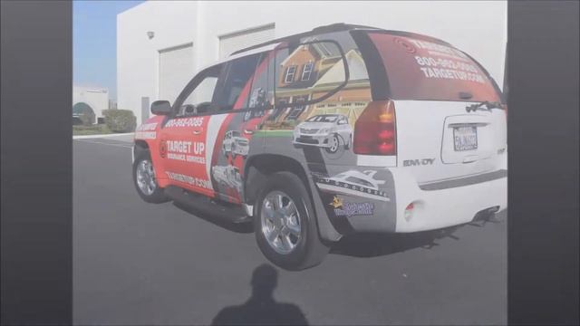 Majestic Sign Studio: Target Up Insurance Vehicle Wrap смотреть онлайн