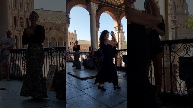 Flamenco in the Plaza de España, Seville смотреть онлайн