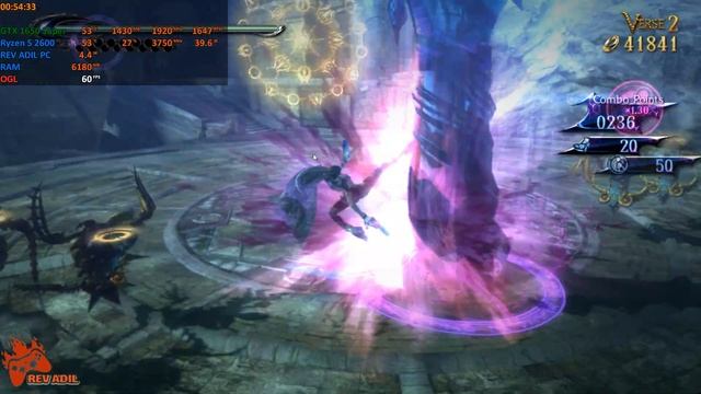 RYUJINX Bayonetta 2 PC Gameplay | Ryujinx POWER | Switch Emulator | 1080p60FPS | 2021