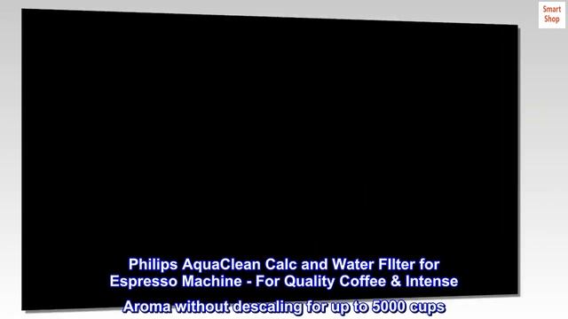 Philips AquaClean Original Calc and Water FIlter for Espresso Machine - For Quality Coffee смотреть онлайн