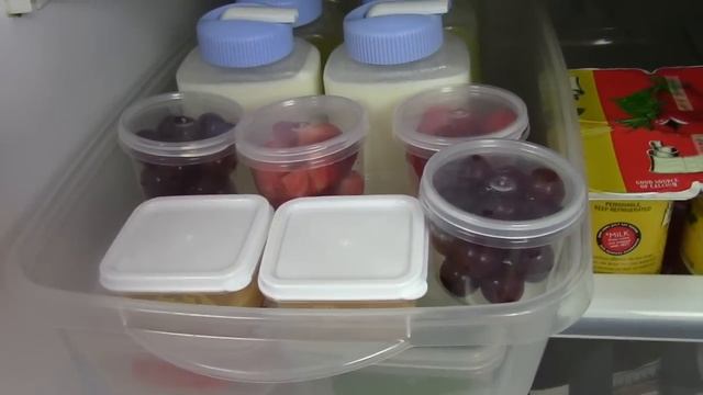 Fridge & Freezer Organization || Side By Side Fridge Tour || Life as a Twin Mom смотреть онлайн