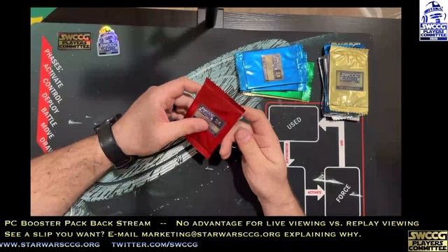 Star Wars CCG - Pack Breaks of Players Committee Booster Packs смотреть онлайн