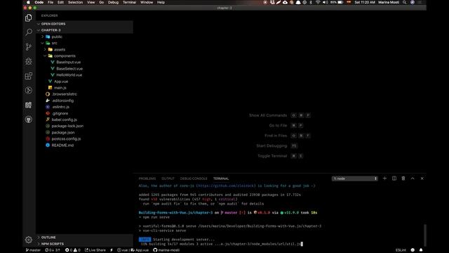 Building Forms with Vue.js | 3. Creating Reusable Form Components смотреть онлайн
