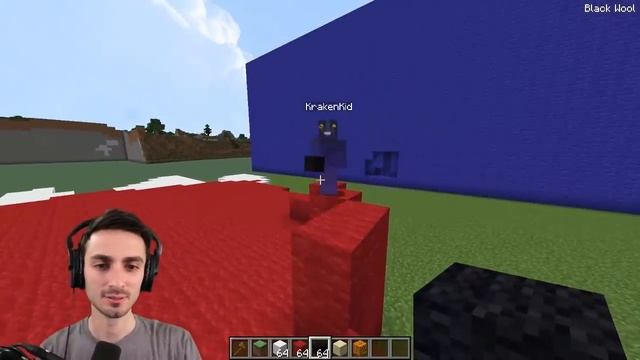 I Secretly Cheated with AUTO BUILD Mod in Minecraft! смотреть онлайн