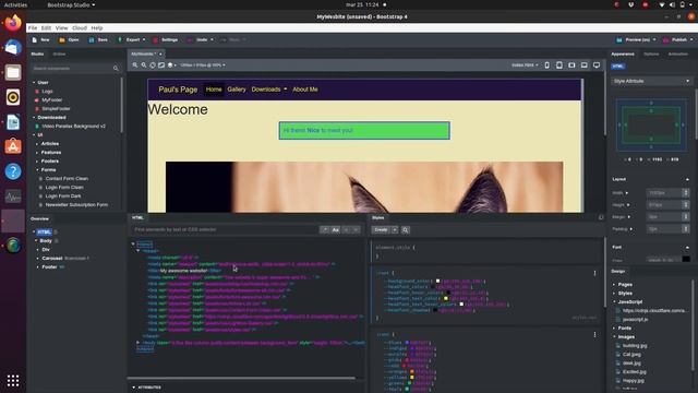 Bootstrap Studio - Publish and Export Settings смотреть онлайн