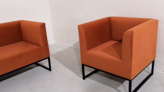 Мягкая мебель на металлическом каркасе. смотреть онлайн