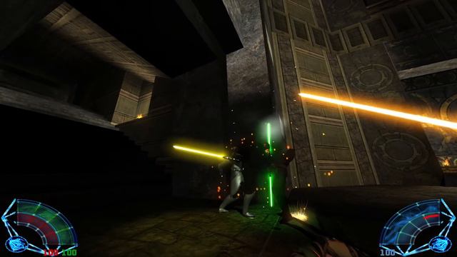 Star Wars: Jedi Academy - Dismemberment Montage смотреть онлайн