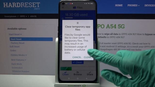 How to Clean Storage in Oppo A54 5G - Delete Junk Files смотреть онлайн