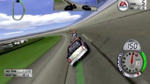 NASCAR Thunder 2003 (PS2) Gameplay - 2004 Aaron's 499 at Talladega
