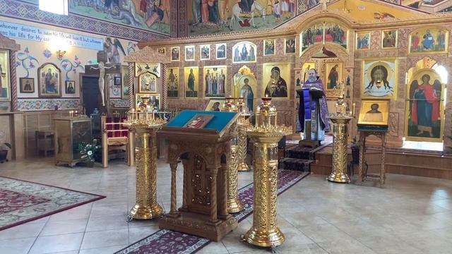 Great and Holy Monday. Divine Liturgy of the Presanctified Gifts. 4/18/2022. смотреть онлайн