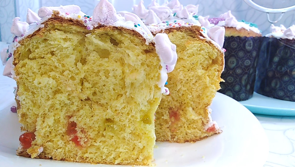 Творожные пасхальные КУЛИЧИ на дрожжах  - самые мягкие, воздушные, очень ароматные.