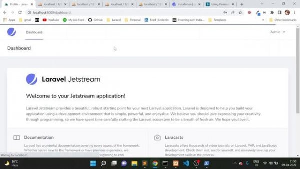 Laravel Jetstream Multi Auth | Roles and Permissions In Laravel Jetstream [HINDI]