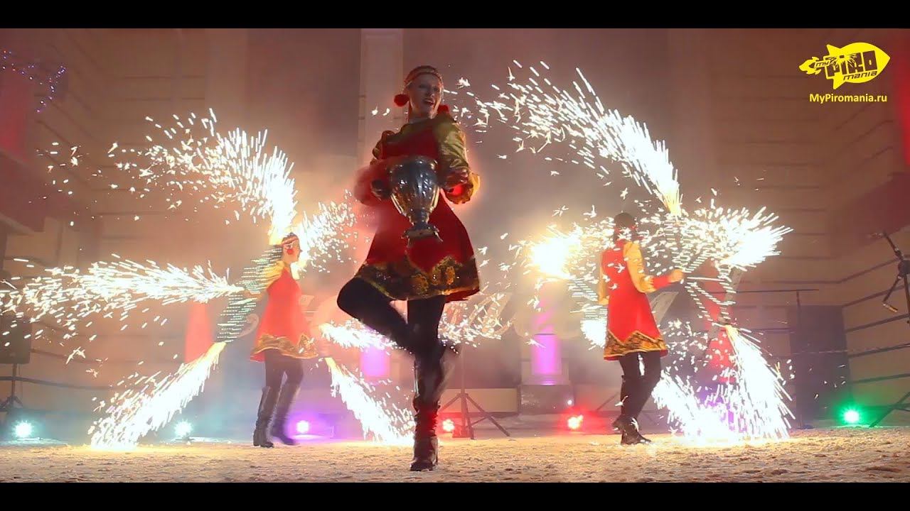 Огненно-пиротехническое шоу "Жар-птица" смотреть онлайн