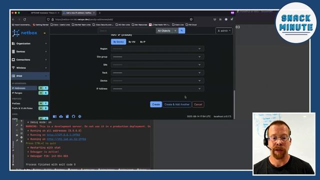Use #Python to receive and process #webhook data generated by #netbox | Snack Minute Episode 79 смотреть онлайн