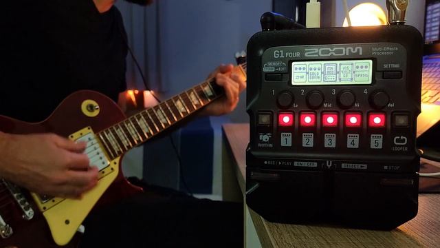 Guns N' Roses - Nightrain | Zoom G1 Four | Free Preset | Epiphone Les Paul Standard