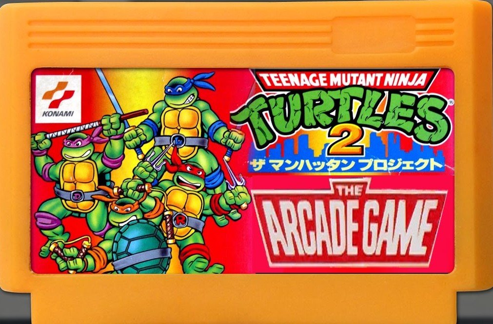 Dendy (Famicom,Nintendo,Nes) 8-bit Teenage Mutant Ninja Turtles 2 The Arcade Game Прохождение