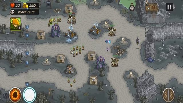 Kingdom Rush - Castle Blackburn (Bonus Level) Campaign Hard/Veteran Difficulty Walkthrough смотреть онлайн