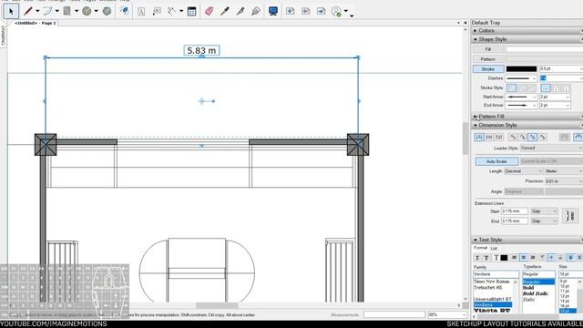 Sketchup Layout 34 - How to Snap, Resize, Rescale Paper for Printing смотреть онлайн