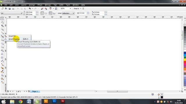 Bài 1: Cơ bản về phần mềm CorelDRAW X5 смотреть онлайн