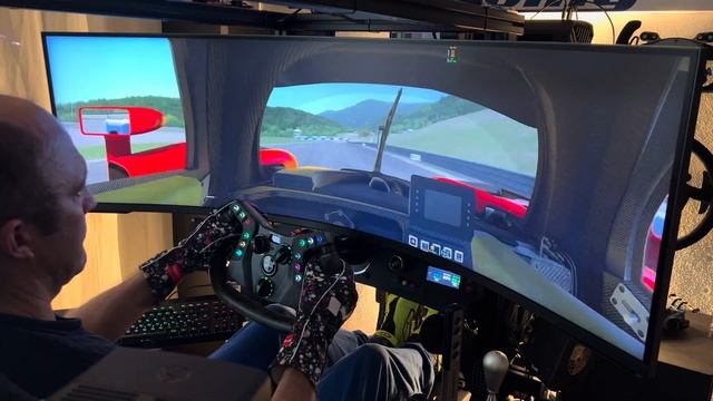 iRacing Prototype Cars FoV compare Samsung Odyssey Neo G9 57“ смотреть онлайн