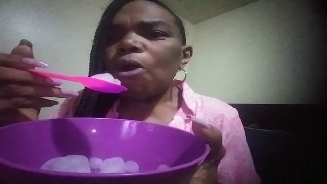 Late night snack #asmr igloo ice no talking eating show смотреть онлайн