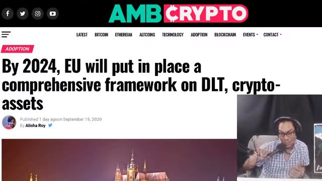 CBNEWS WEEKLY CRYPTO WRAPUP!!! CHAINLINK ONBOARDING, VECHAIN ONBOARDING, EU CRYPTO REGS смотреть онлайн