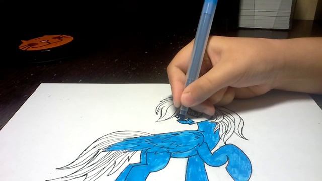 Рисуем пони Реймбул Деш :) смотреть онлайн