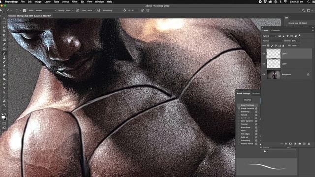Terminator guy missing arm Photoshop tutorial смотреть онлайн