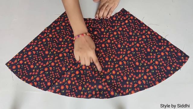 Umbrella Cut Baby Skirt Cutting and stitching | Full Flared Baby Skirt Cutting and stitching смотреть онлайн