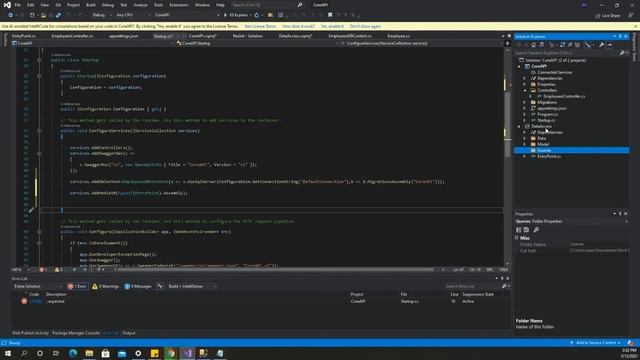 Implementing CQRS and Mediator Design pattern in Asp.net Core API смотреть онлайн