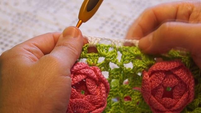 Панамка "Розы в квадрате" Crochet for kids summer hat ( бэби# 27) смотреть онлайн