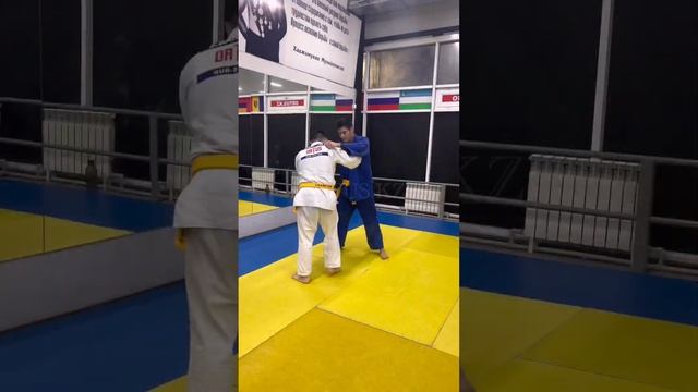 Judo Seoi-Otoshi-бросок через спину с колен,школа по дзюдо ORTUS.KZ. Тренер Пак Сергей Александрови смотреть онлайн