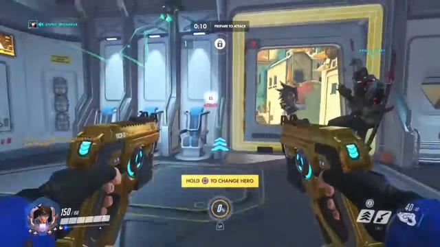 Overwatch Season 7 Tracer 34-7 Ilois win смотреть онлайн