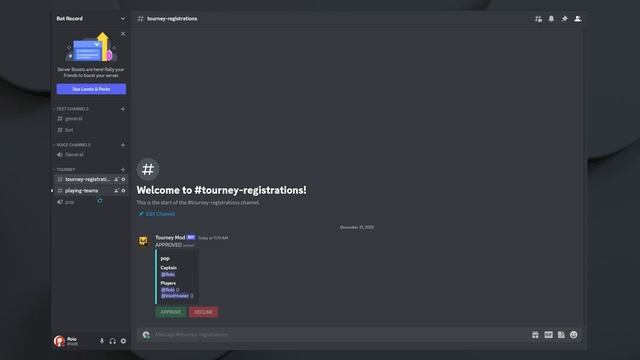 how to use TOURNEY MOD discord bot смотреть онлайн