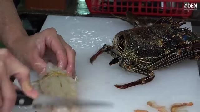 Уличная еда в Японии - Сашими из Лобстера смотреть онлайн