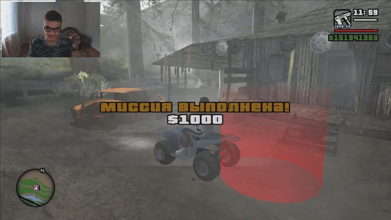 GTA San Andreas на 100%, #59: миссия "Магазин алкогольных напитков" смотреть онлайн