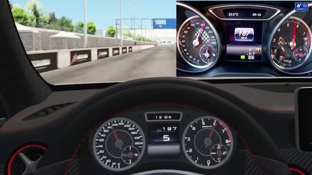 Mercedes A250 Sport Power Test | Assetto Corsa