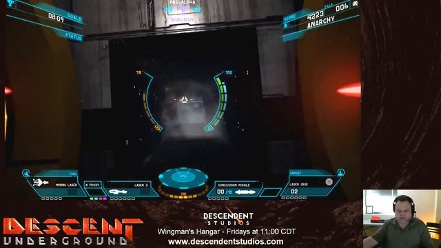 Wingman plays Descent: Underground смотреть онлайн