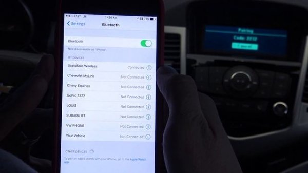 2014 Chevrolet Cruze: How to Connect Bluetooth