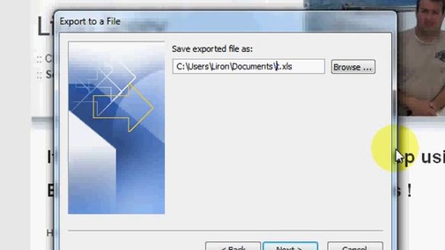 How to export email address from Microsoft Outlook folder to a file ? смотреть онлайн