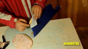 Как перетянуть кожзаменителем ( подиумы, полки и т.д. ) doRABOTKA