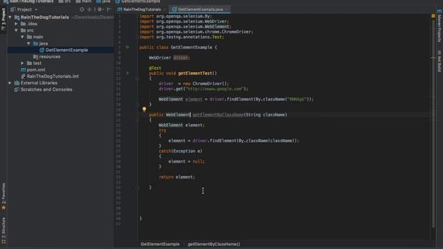 How to get element | findElement wrapper | Advanced Selenium tutorial смотреть онлайн