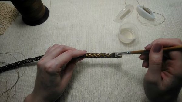 ОБЪЁМНЫЙ ЖГУТ Фриволите | Мастер-класс | volumetric tatting harness