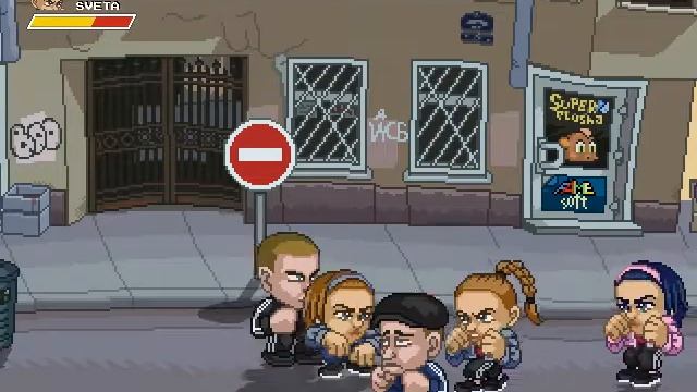 Testing Zeena's moves @Zabuyaki beat 'em up game смотреть онлайн