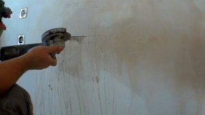 Режем бетон болгаркой без пыли!Мокрый рез!