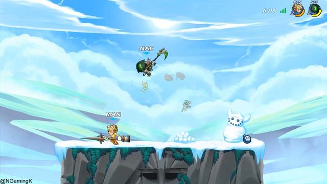 NEW Artemis Future Spirit Christmas Skin Game play [Brawlhalla] смотреть онлайн